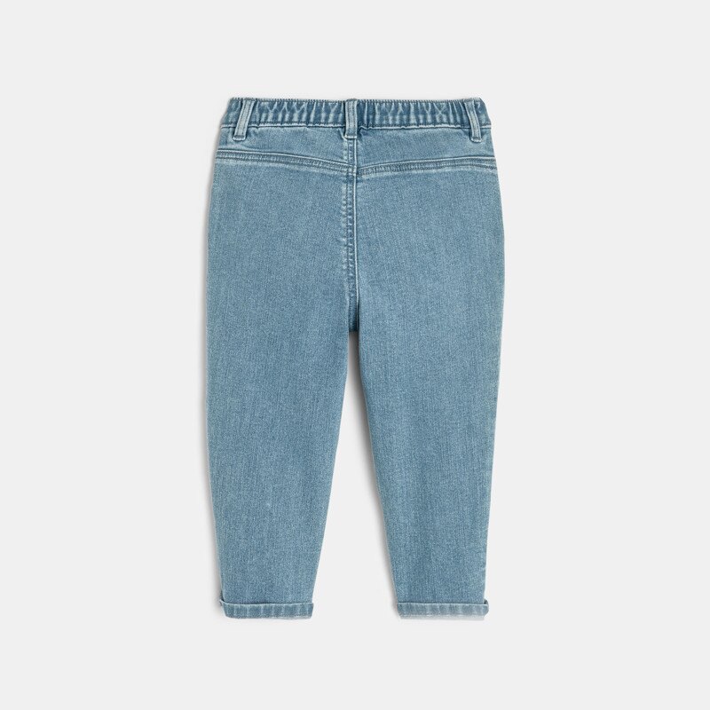 Jean bébé fille denim poches devant bleu Catimini Bleu