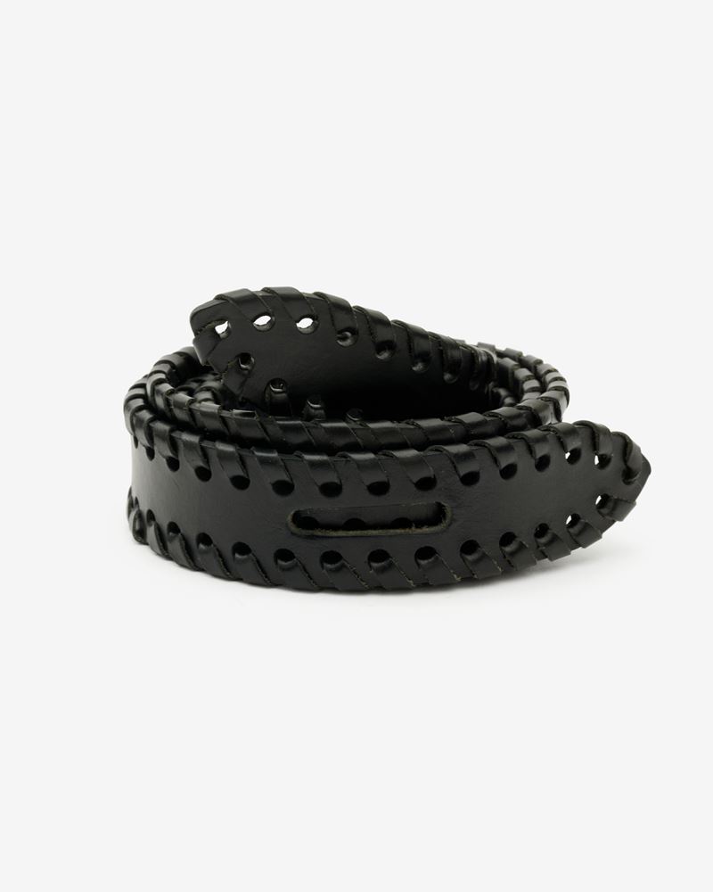 CEINTURE NŒUD EN CUIR LECCE
