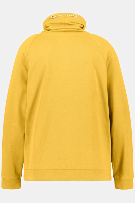 Bellieva-Sweatshirt, elastische Seitennähte, Langarm