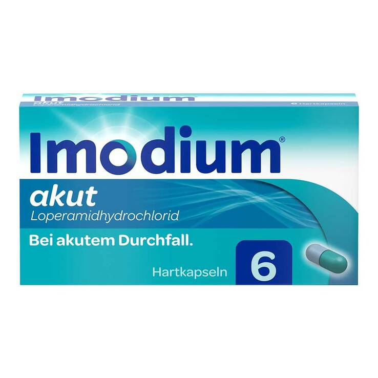 Imodium akut – bei akutem Durchfall, 6 St