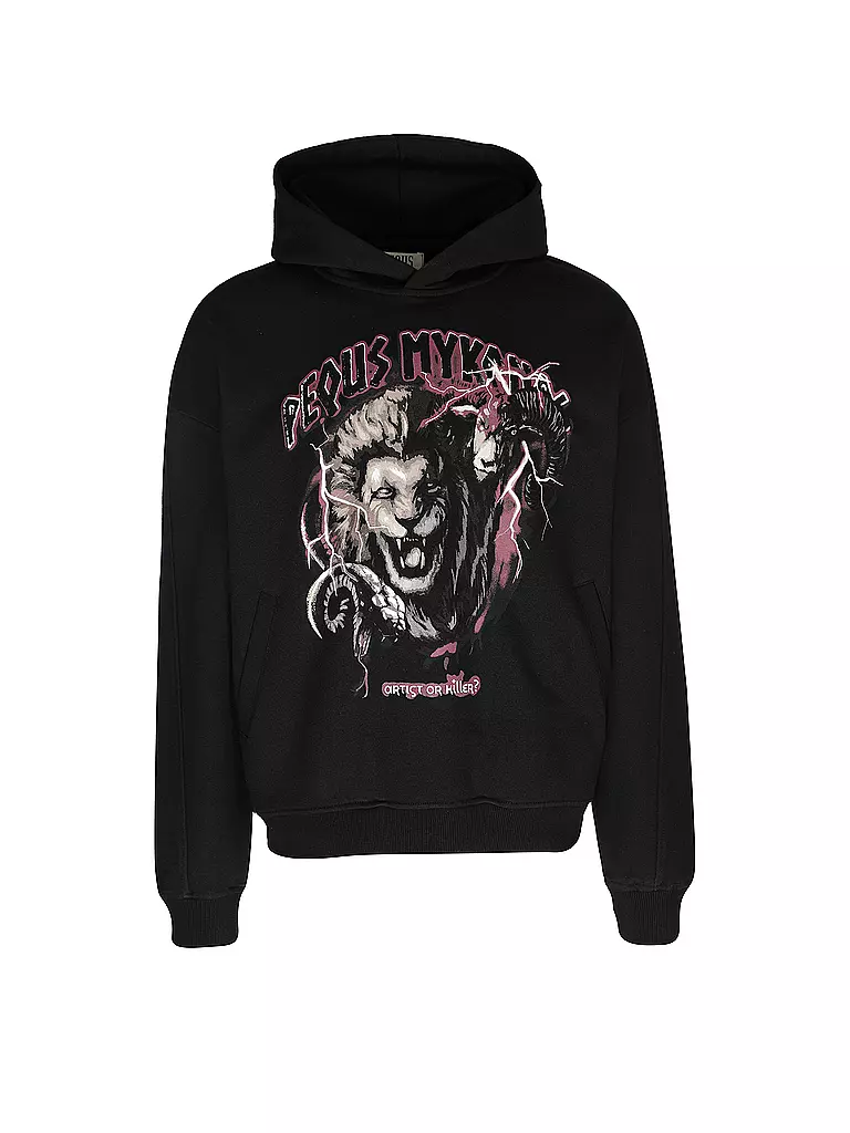 PEQUS Kapuzensweater - Hoodie ARTIST OR KILLER schwarz