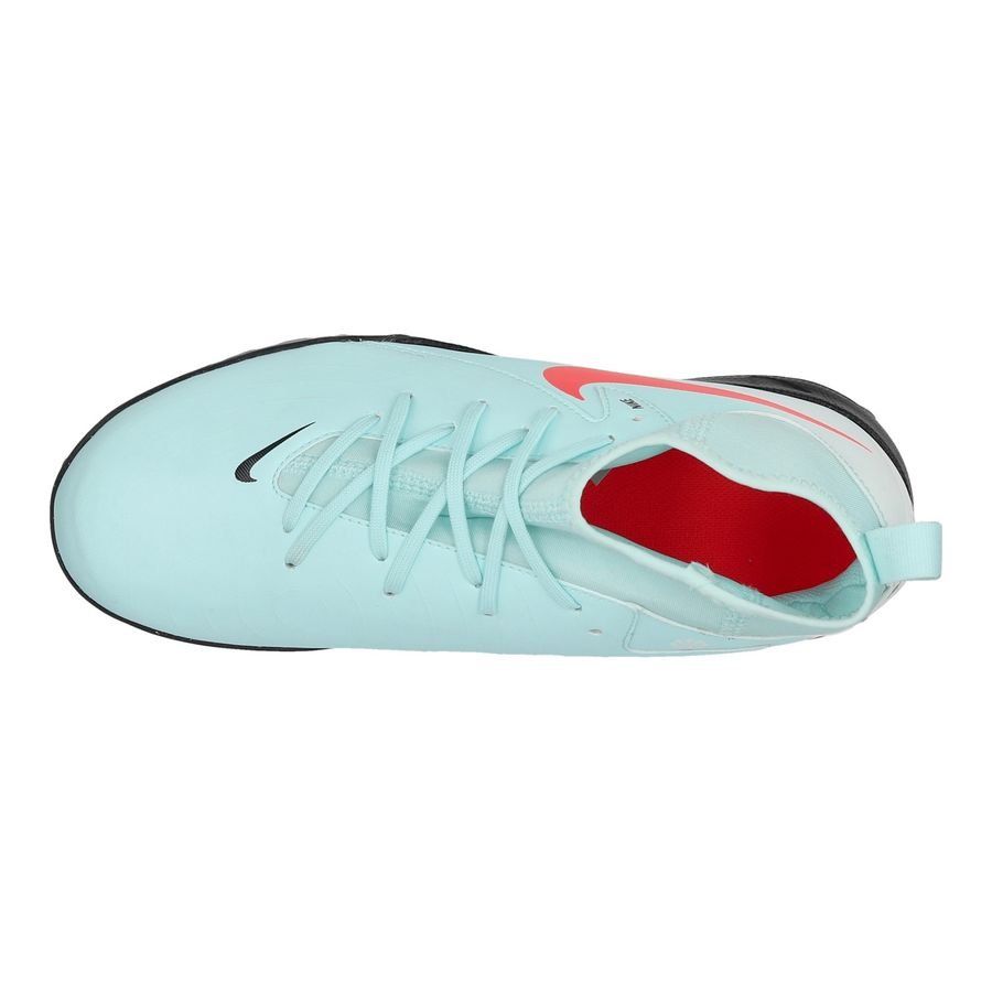 Nike Phantom Luna II Academy TF Mad Energy - Turquoise/Atomic Red/Rouge Enfant
