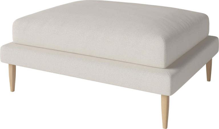 Bolia Veneda poef large donkerbeige