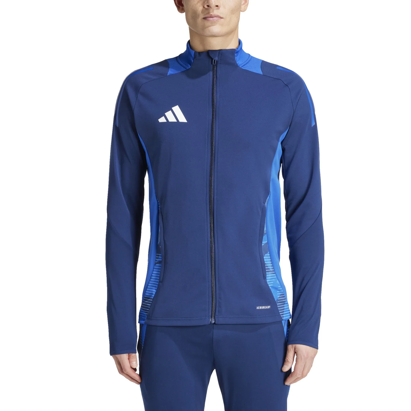 Adidas Tiro 24 Competition Trainingsjack Donkerblauw Blauw