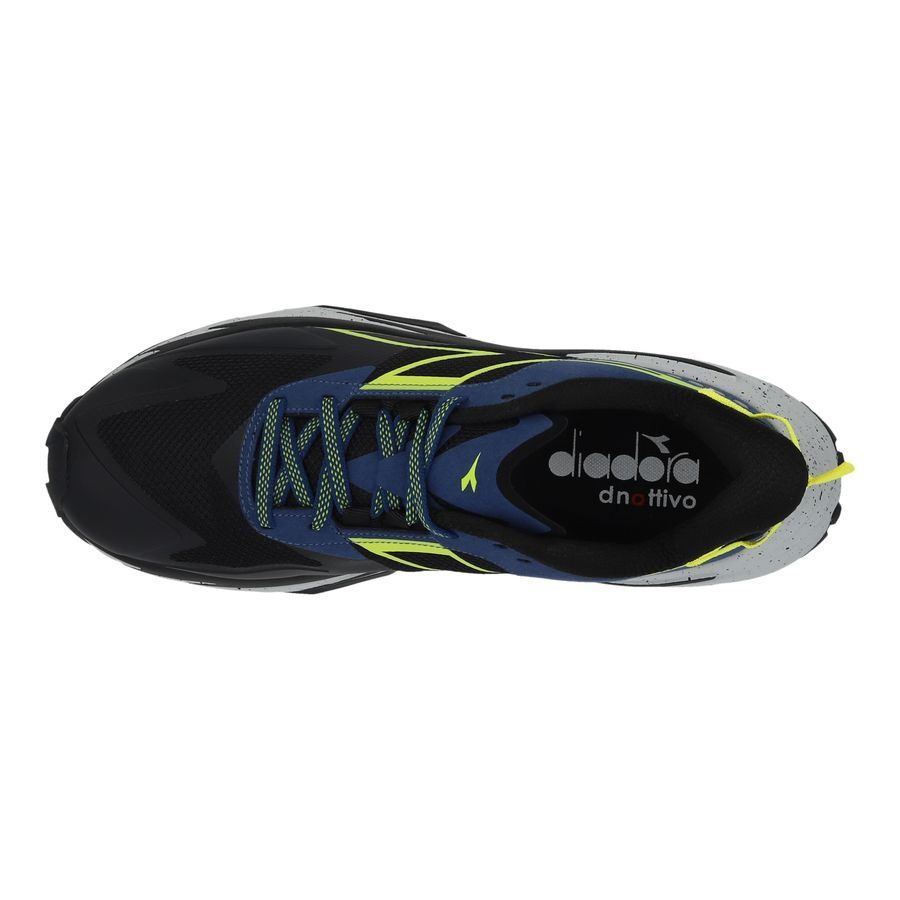 Diadora Chaussures de Running Equipe Sestriere-XT - Noir/Bleu/Jaune