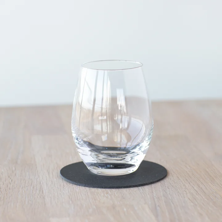 Lind DNA - Glasuntersetzer rund Ø 10 cm, Nupo clay brown