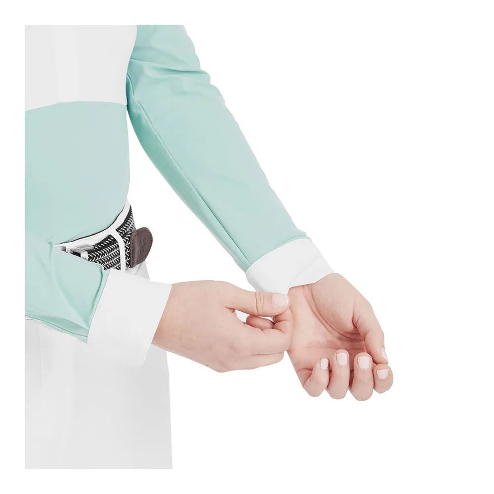 Horse Pilot MONICA - Chemise concours Femme sea-green