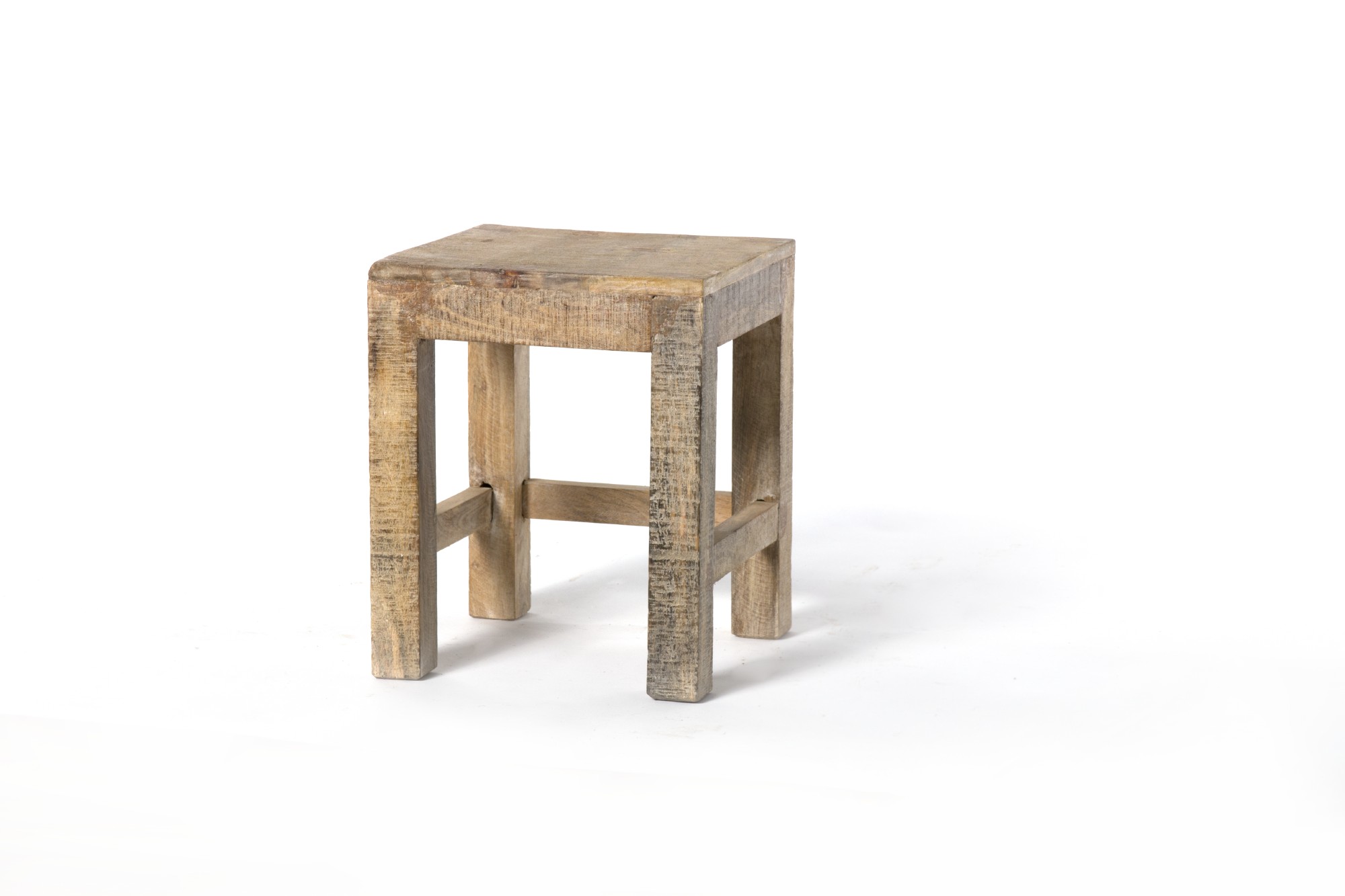 Beistelltisch 'Wackwolf' S, Mangoholz, H 30 cm, B 25 cm, L 25 cm von fischer's lagerhaus