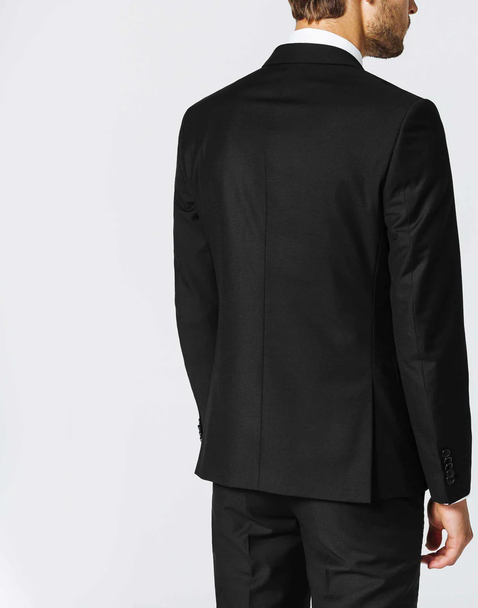 Veste Ville Cérémonie Noire