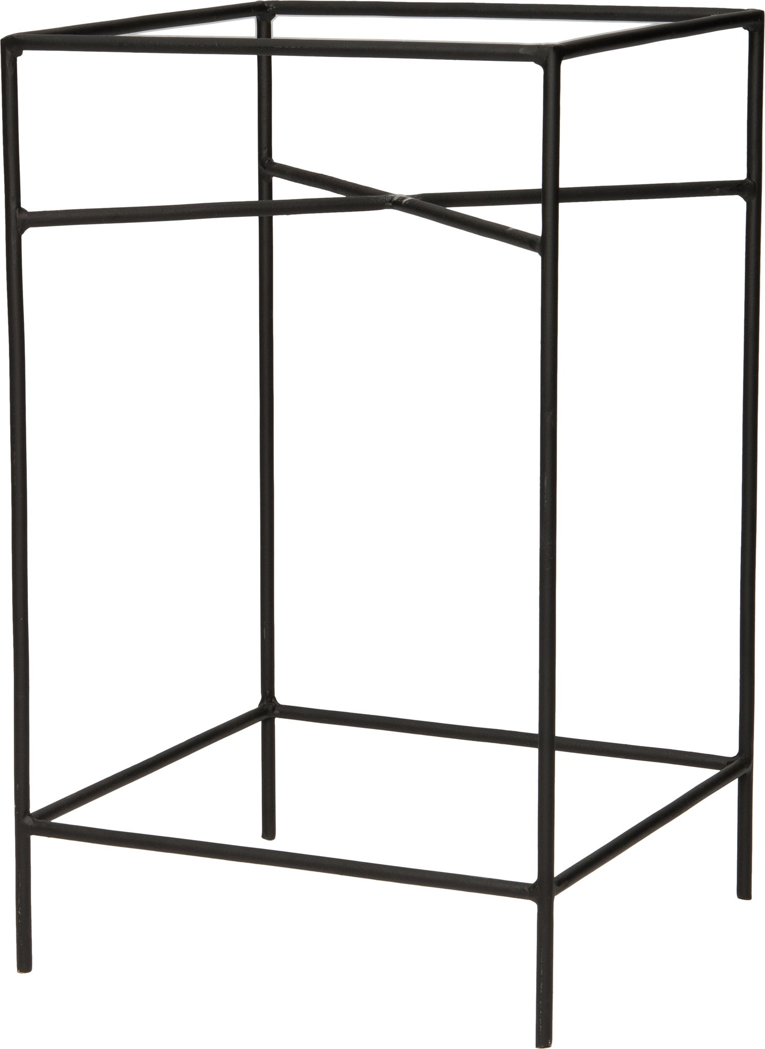 Intratuin plantenstandaard zwart 36 x 36 x 60 cm