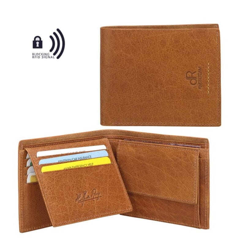 dR Amsterdam Icon Billfold 91559 Camel