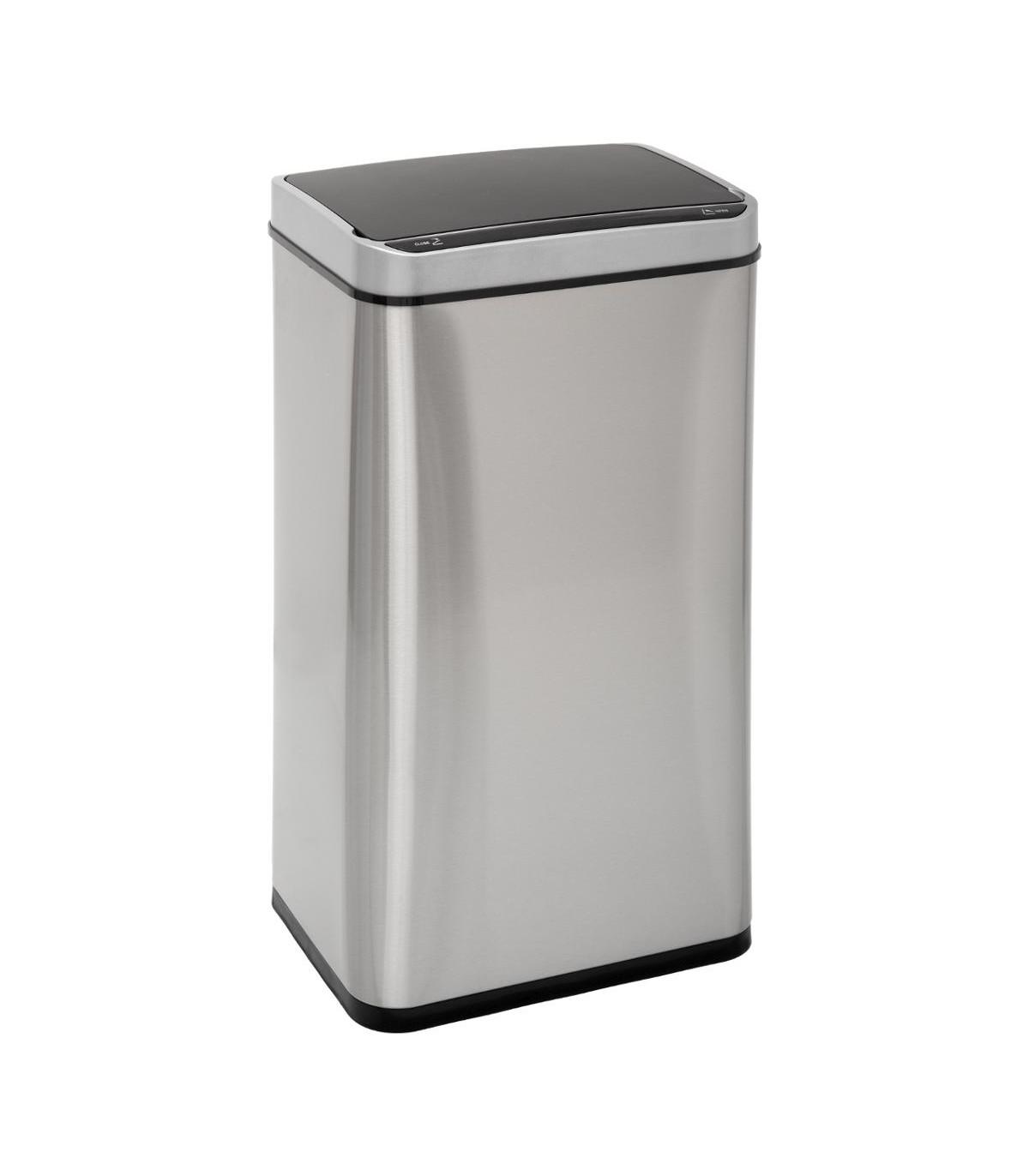 POUBELLE METAL 40L INOX SENSOR
