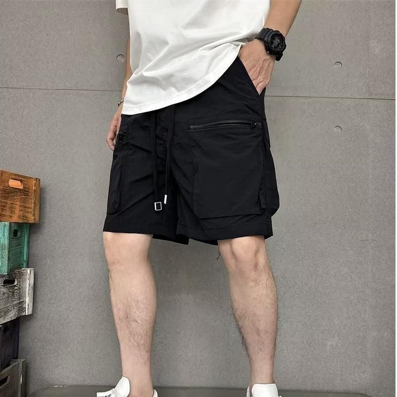 GRAYCIOUS - Mid Rise Plain Cargo Shorts