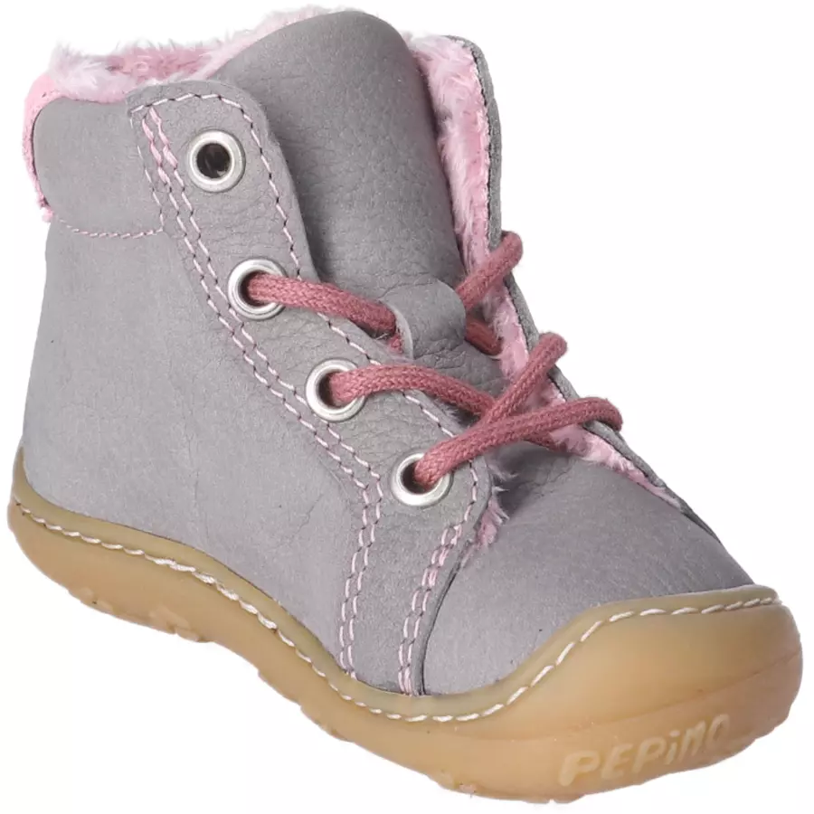 PEPINO Lauflernschuh Georgie graphitblush (mittel)
