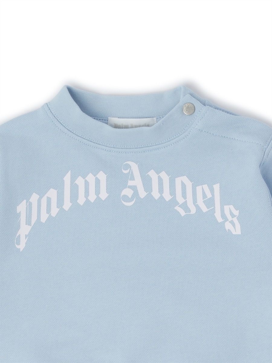 Palm Angels Curved Logo Crewneck
