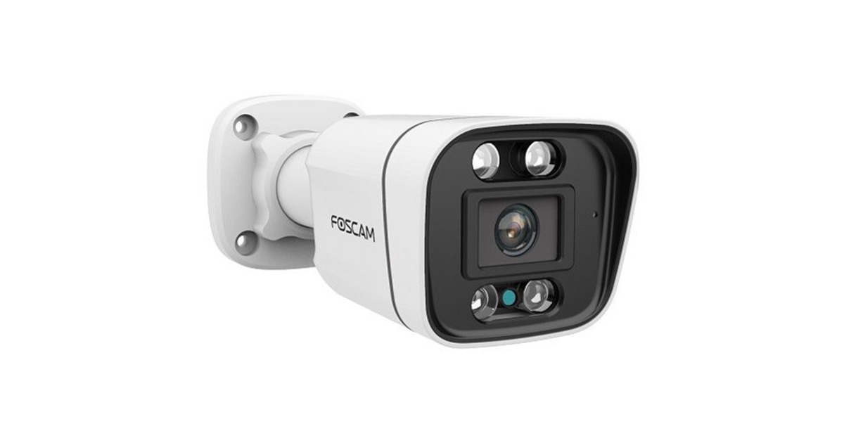 FoscamV4EC, 4MP Starlight PoE beveiligingscamera  (Wit)
