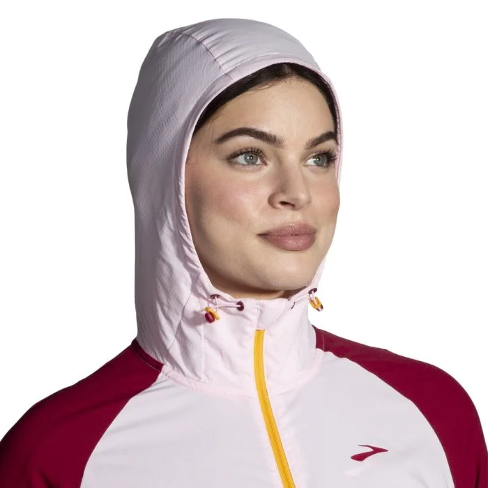 Brooks Dame Jakker Canopy Jacket Rød