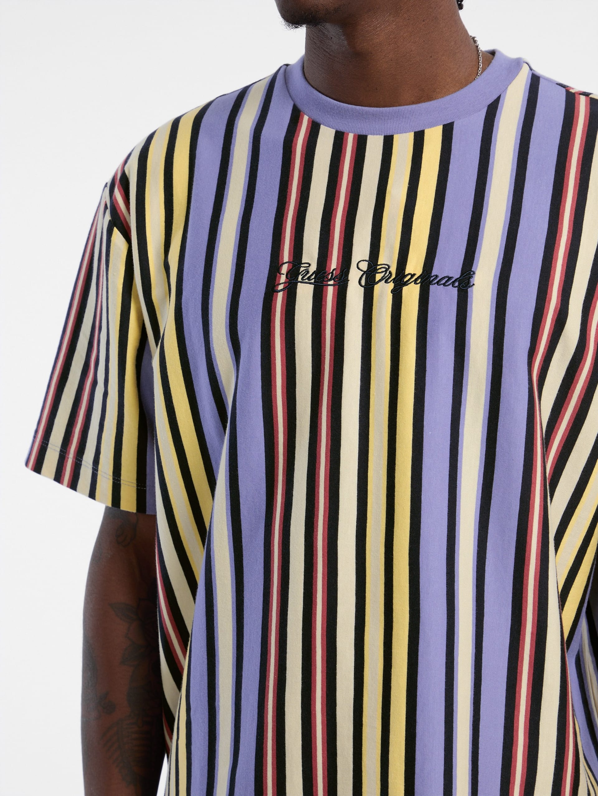 Camiseta GUESS Originals Eco Stripe