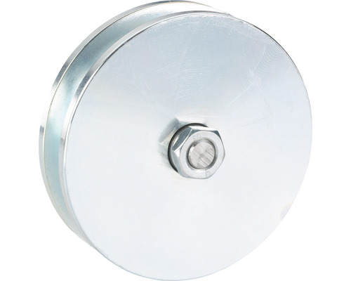 Stalen poortrol Ø 120 mm tot 270 kg
