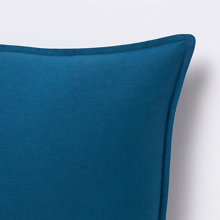 Coussin GoodHome Hiva bleu 60 x 60 cm