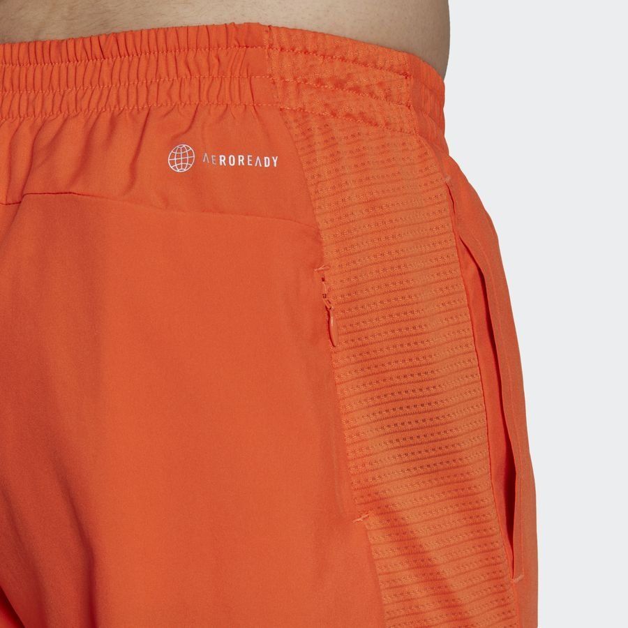 adidas Short Running Own The Run - Orange/Argenté
