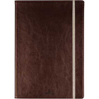Oberthur Carmen - Carnet de notes souple A5 - ligné - 200 pages - marron glacé