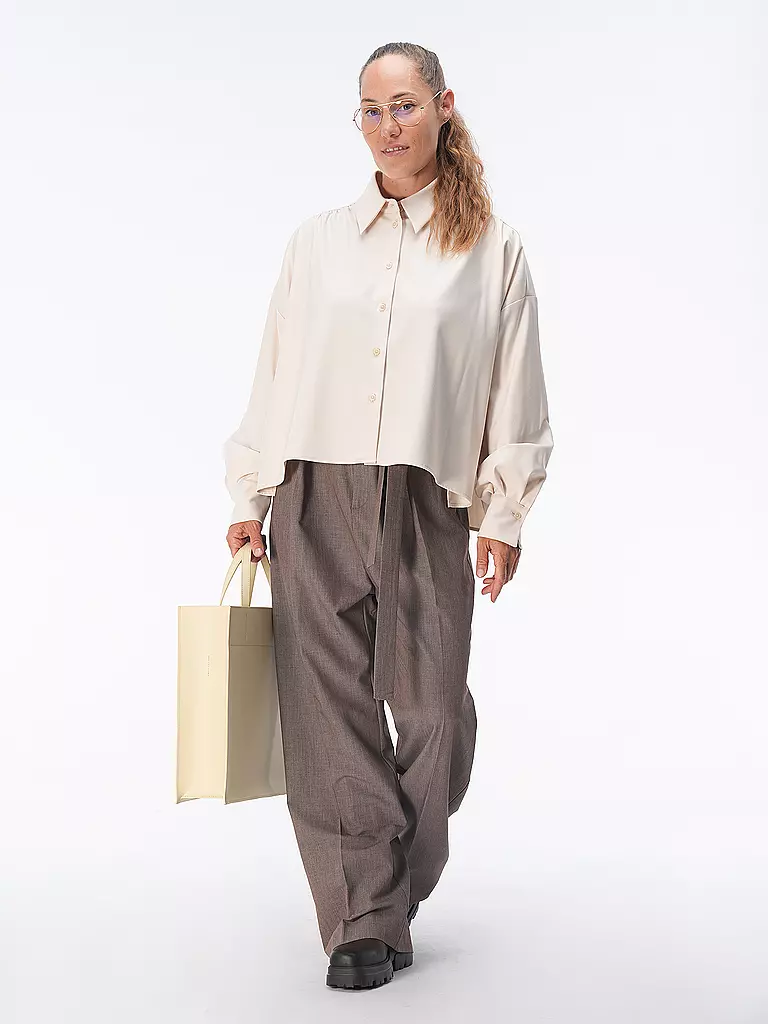 ZAMT Ledertasche - Shopper FINCH beige