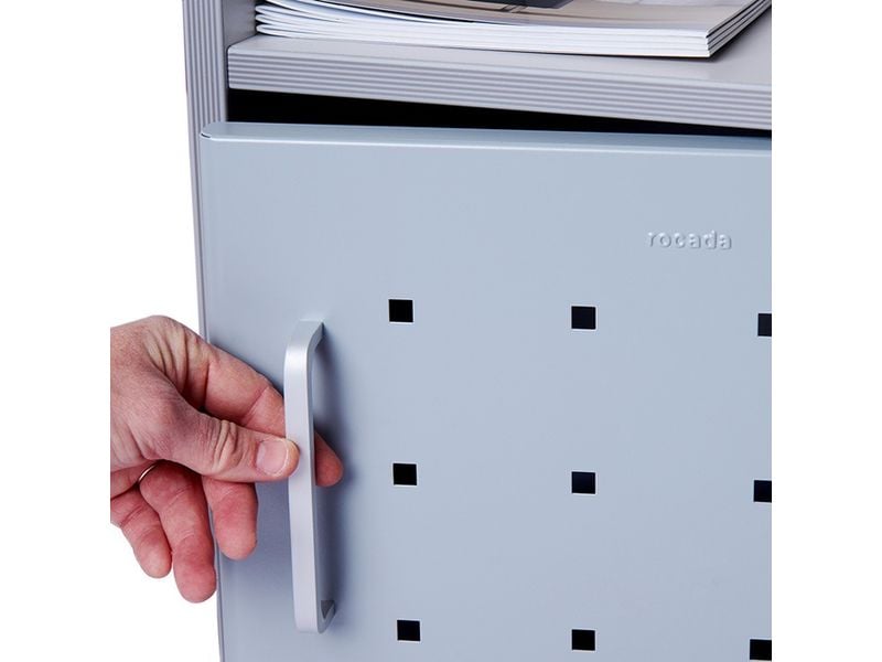 Rocada Multifunktionaler Wagen Rocada Mobiler Bürowagen mit 2 Fächern, ideal für Drucker und Zubehör