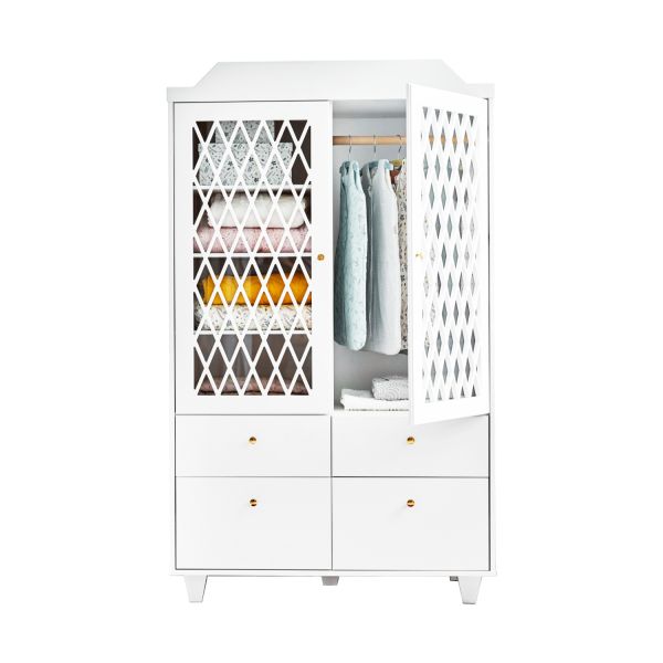 Cam Cam Copenhagen Harlequin Kledingkast White