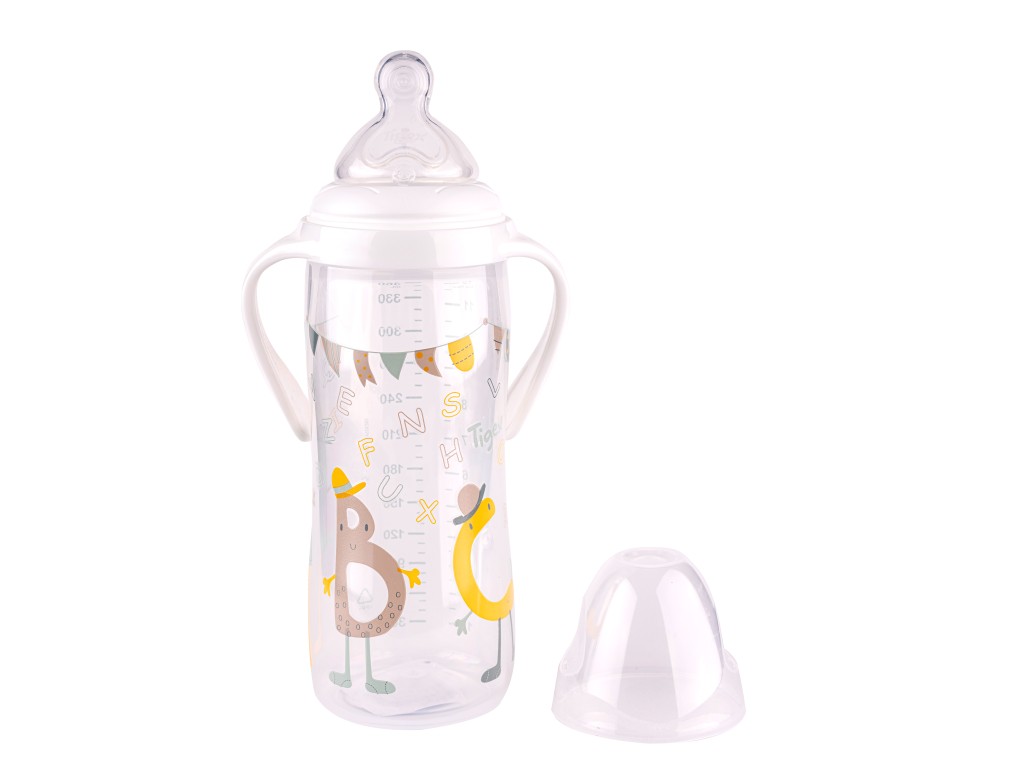 BIBERÃO 360ML TIGEX TETINA SILICONE  6M