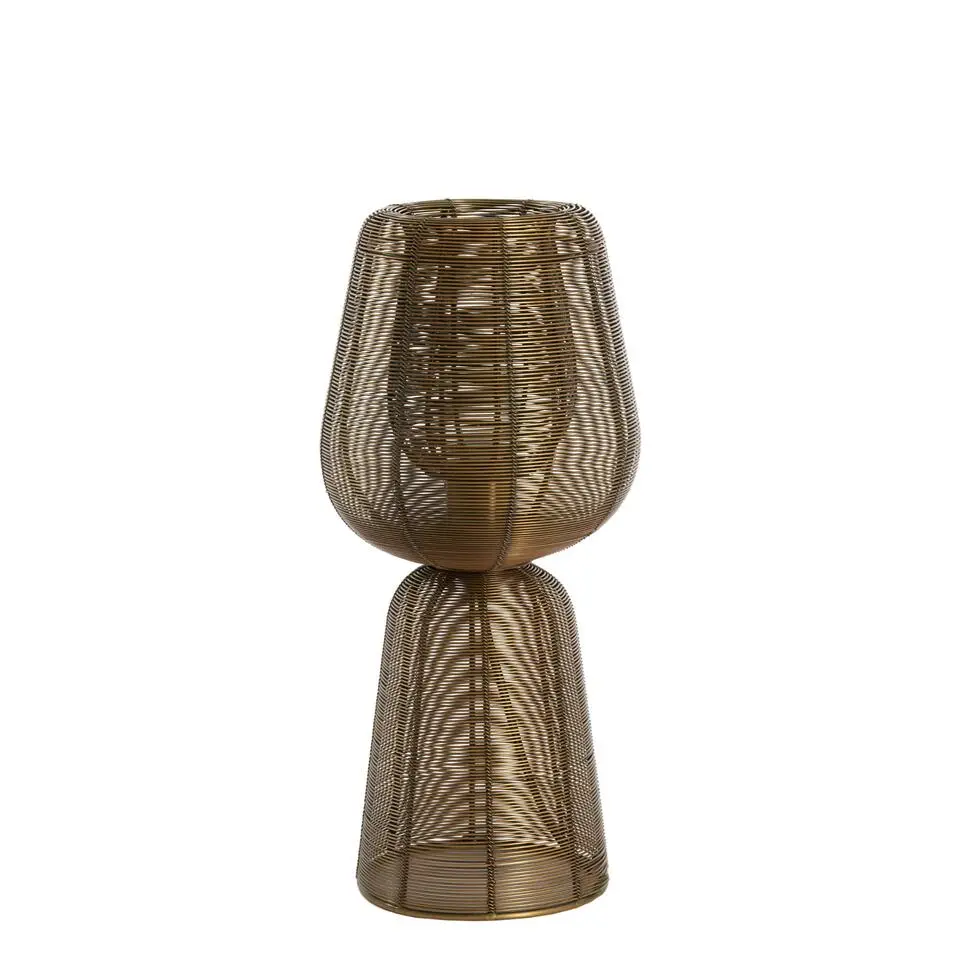 Tafellamp Aboso - Brons - Ø18cm