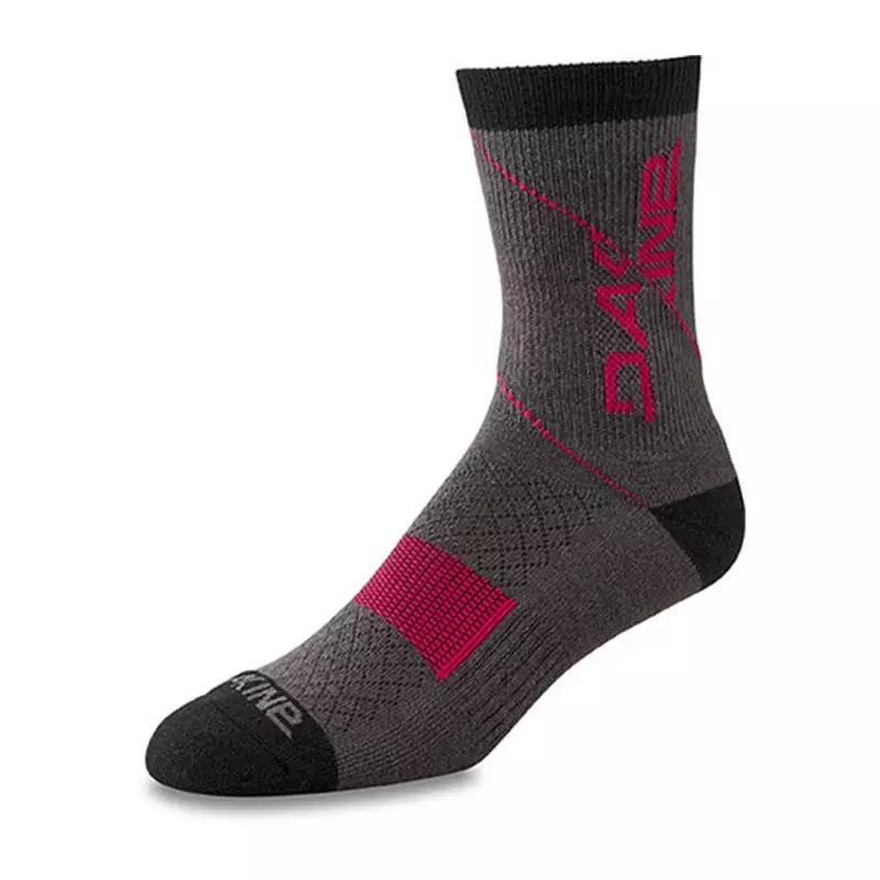 Chaussettes DAKINE Berm Crew Grey/Red