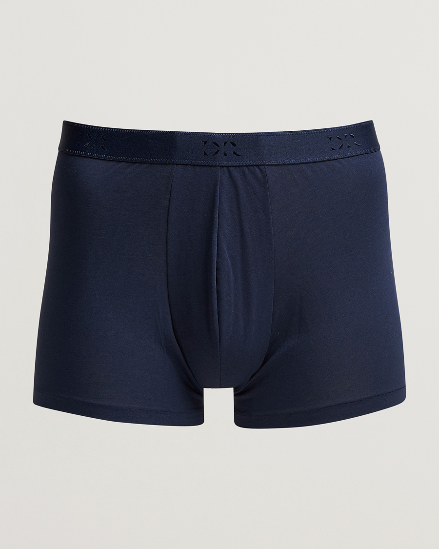 Derek Rose Pima Cotton Stretch Brief Navy