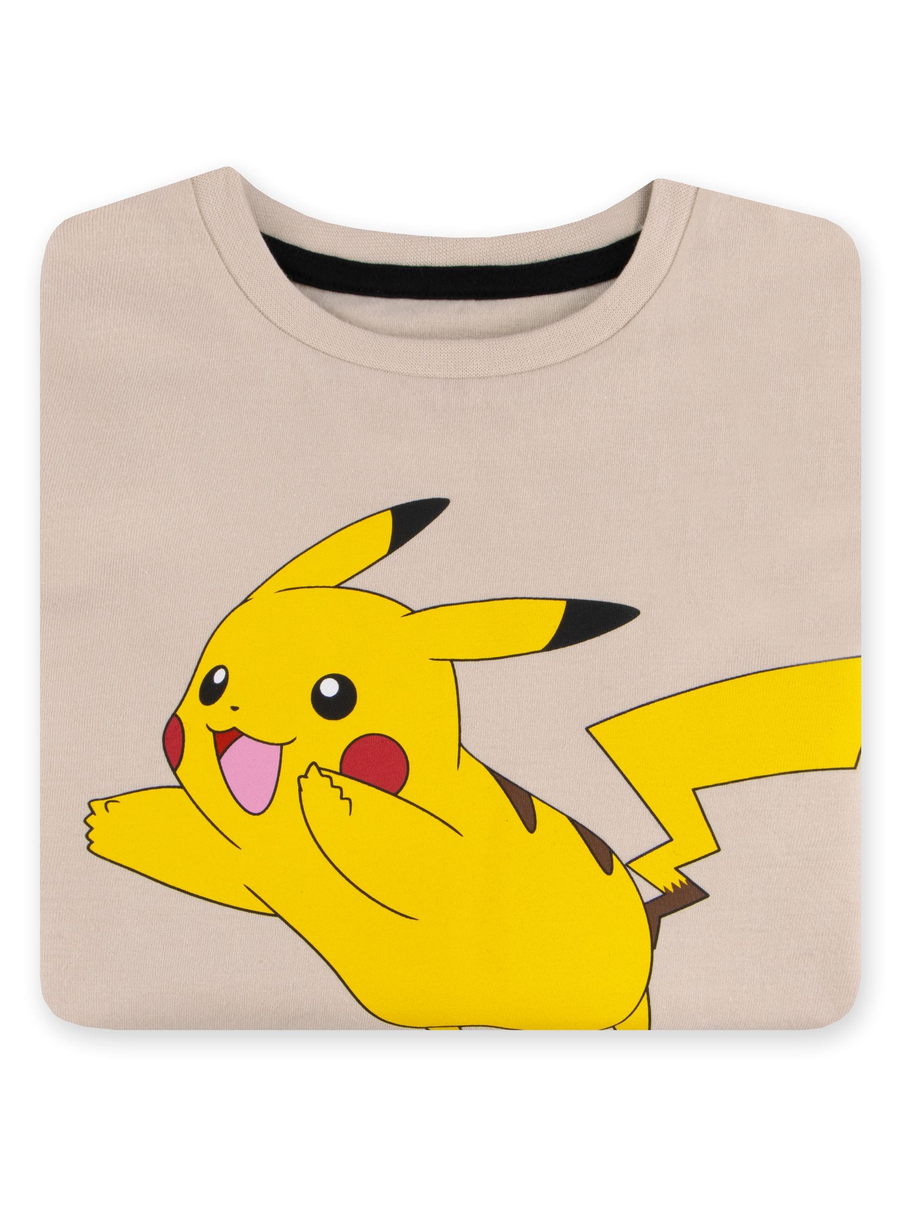 Character Pokemon Pikachu Long Sleeve T-Shirt