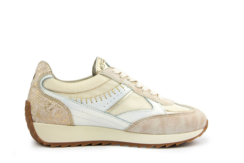 Piedi Nudi Sneaker Harlem 05.08 Cream Gold