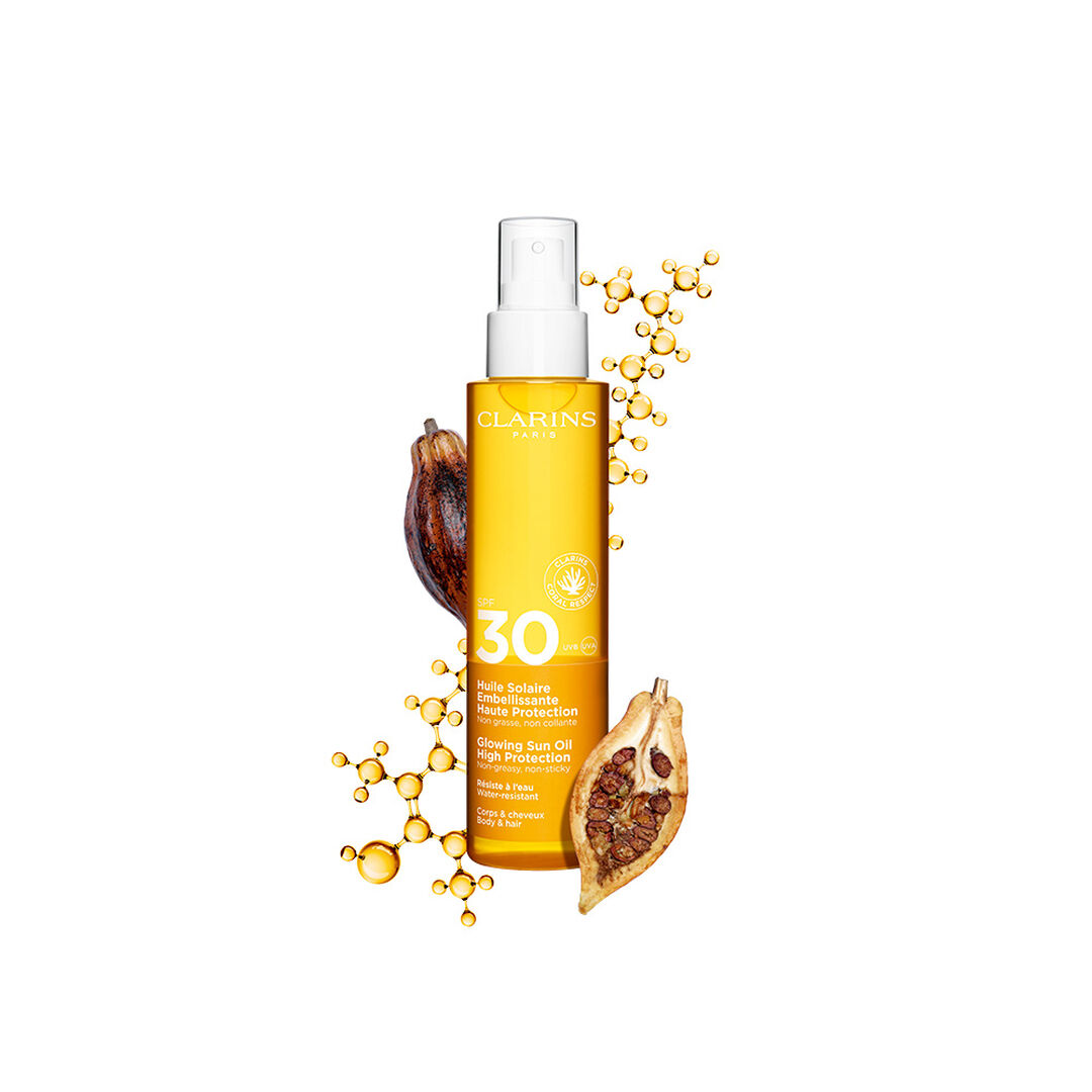 CLARINS CLARINS SOLARES Huile Solaire Embellissante Haute Protection UVB/UVA 30 - 150ml