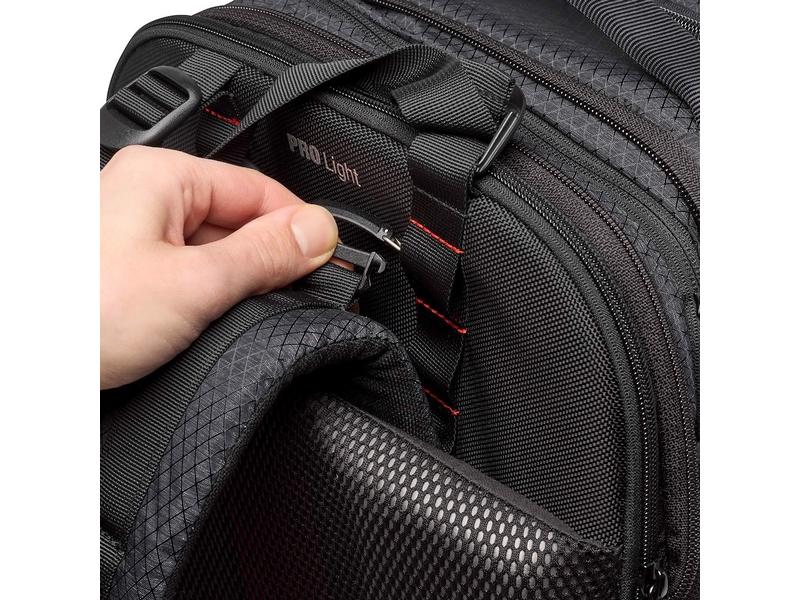Manfrotto Fotorucksack PRO Light Flexloader L Professioneller Rucksack mit Bodenverstärkung und Stossschutz