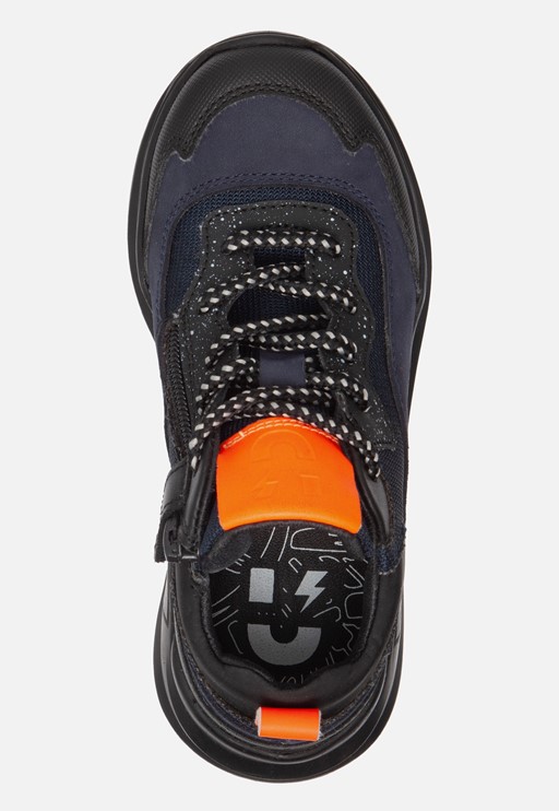 Muyters Sneakers zwart Leer 32502