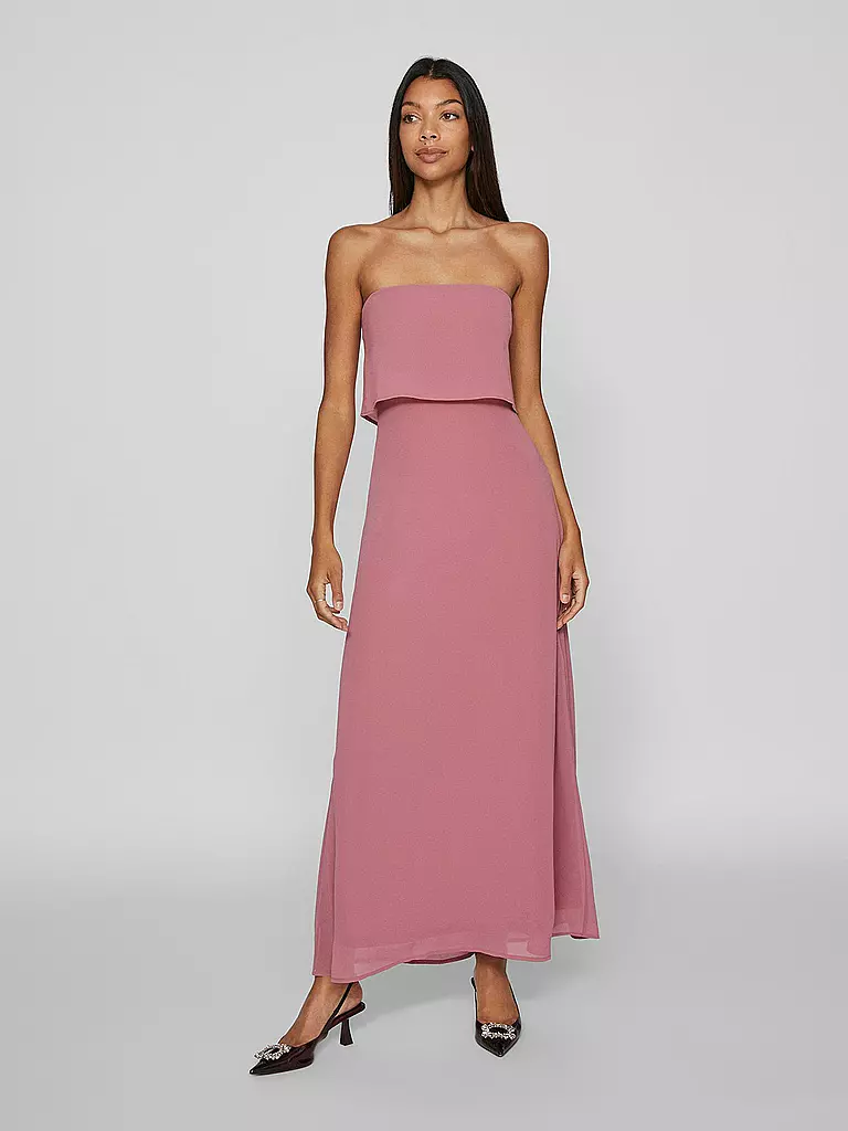 VILA Abendkleid VIMILINA rosa