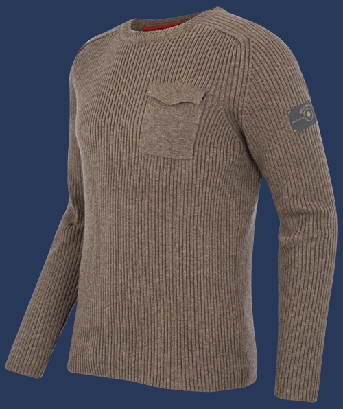 Herren Pullover 018 KoNitJa, Camel