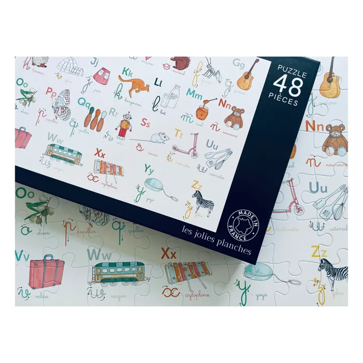 Les Jolies Planches Puzzle Abécédaire