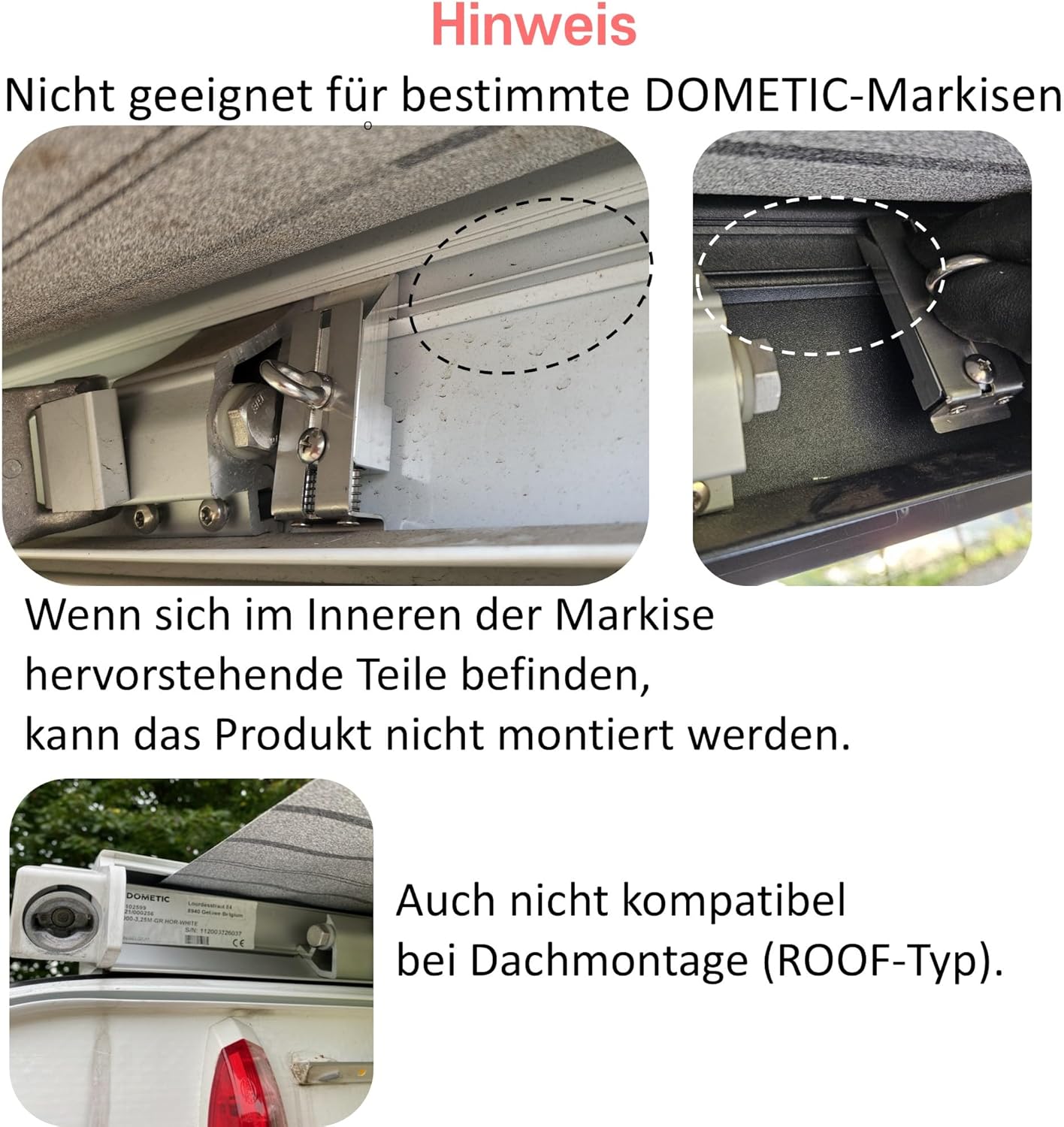 AIRIS Seitenwand für Markise – Effektiver Sonnenschutz & wasserabweisend, kompatibel mit DOMETIC schnelle 3-Minuten-Installation, 2er-Set (DOMETIC)