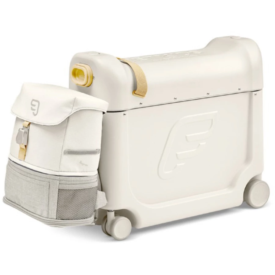 JETKIDS™ BY STOKKE® Aufsitzkoffer BedBox™ mit Crew BackPack™ White