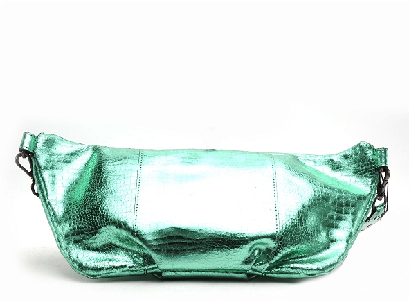 Pieces ville accessoires pcmilla leather bumbag fc vert