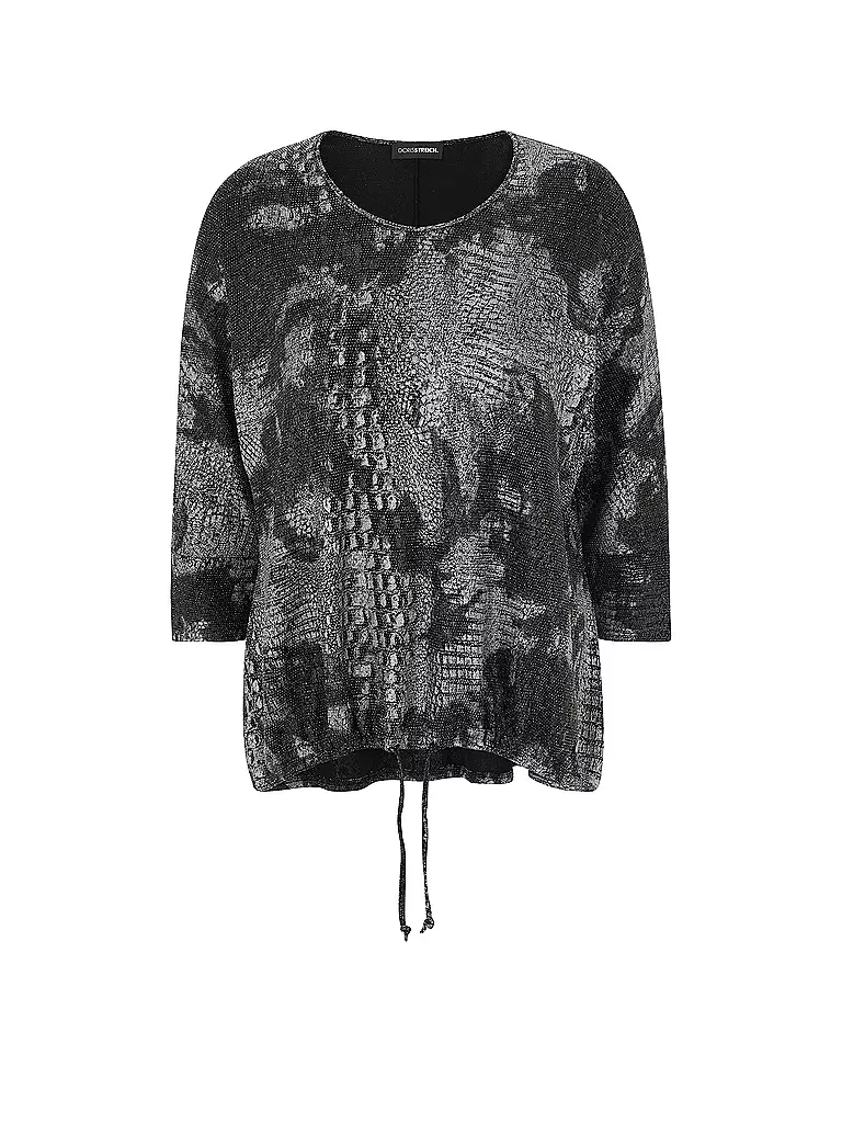 DORIS STREICH Langarmshirt silber