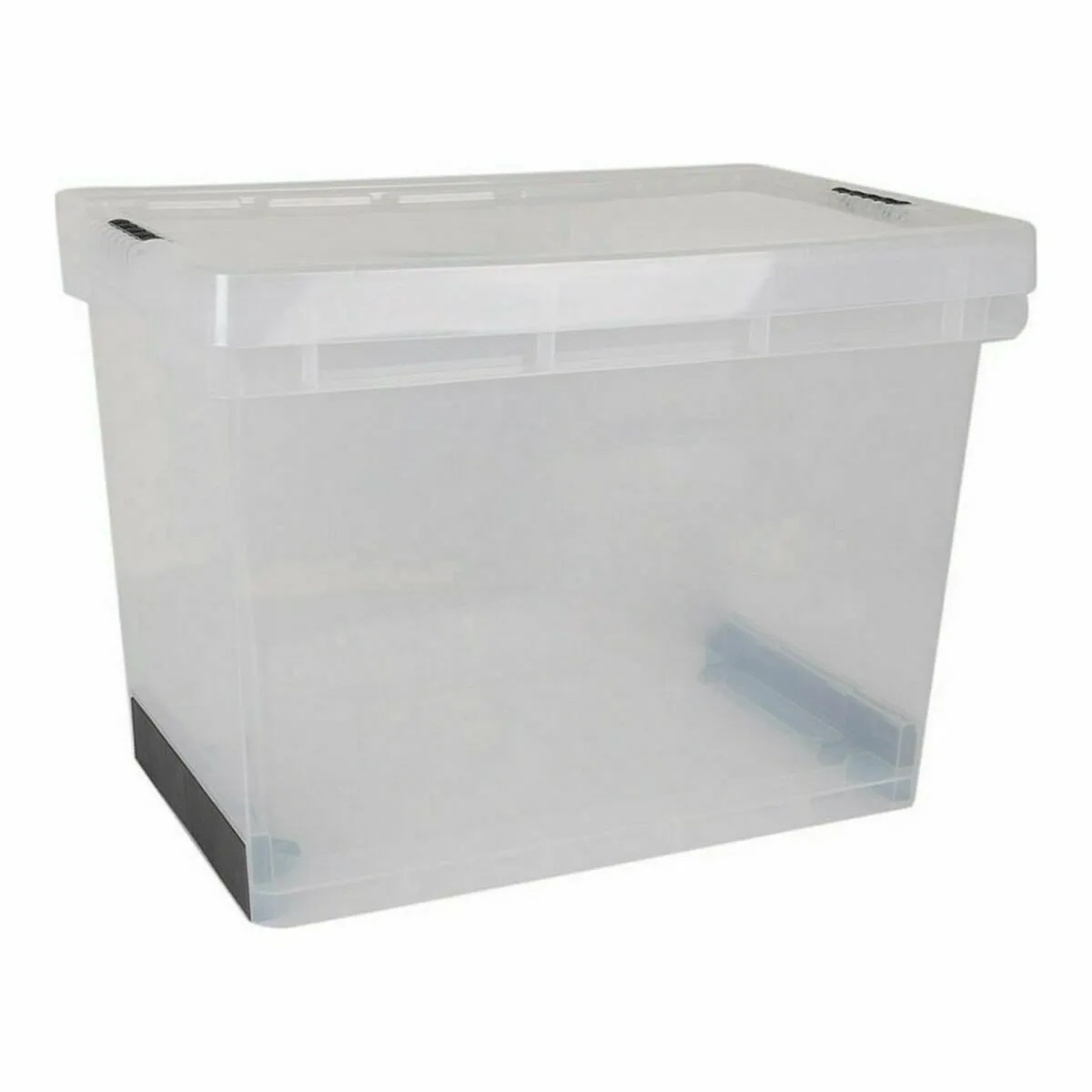 BigBuy Home Boîte de Rangement Evolution Transparent