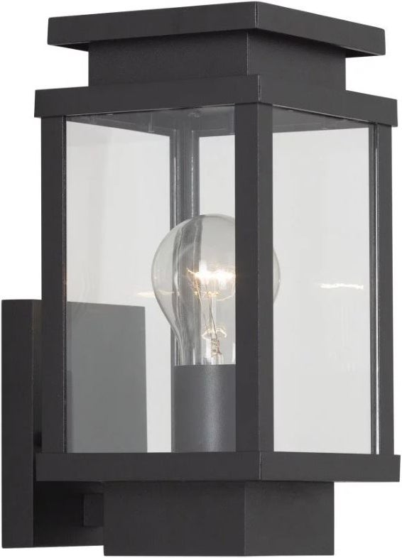 KS Verlichting wandlamp Boston zwart 16 x 12,7 x 26 cm