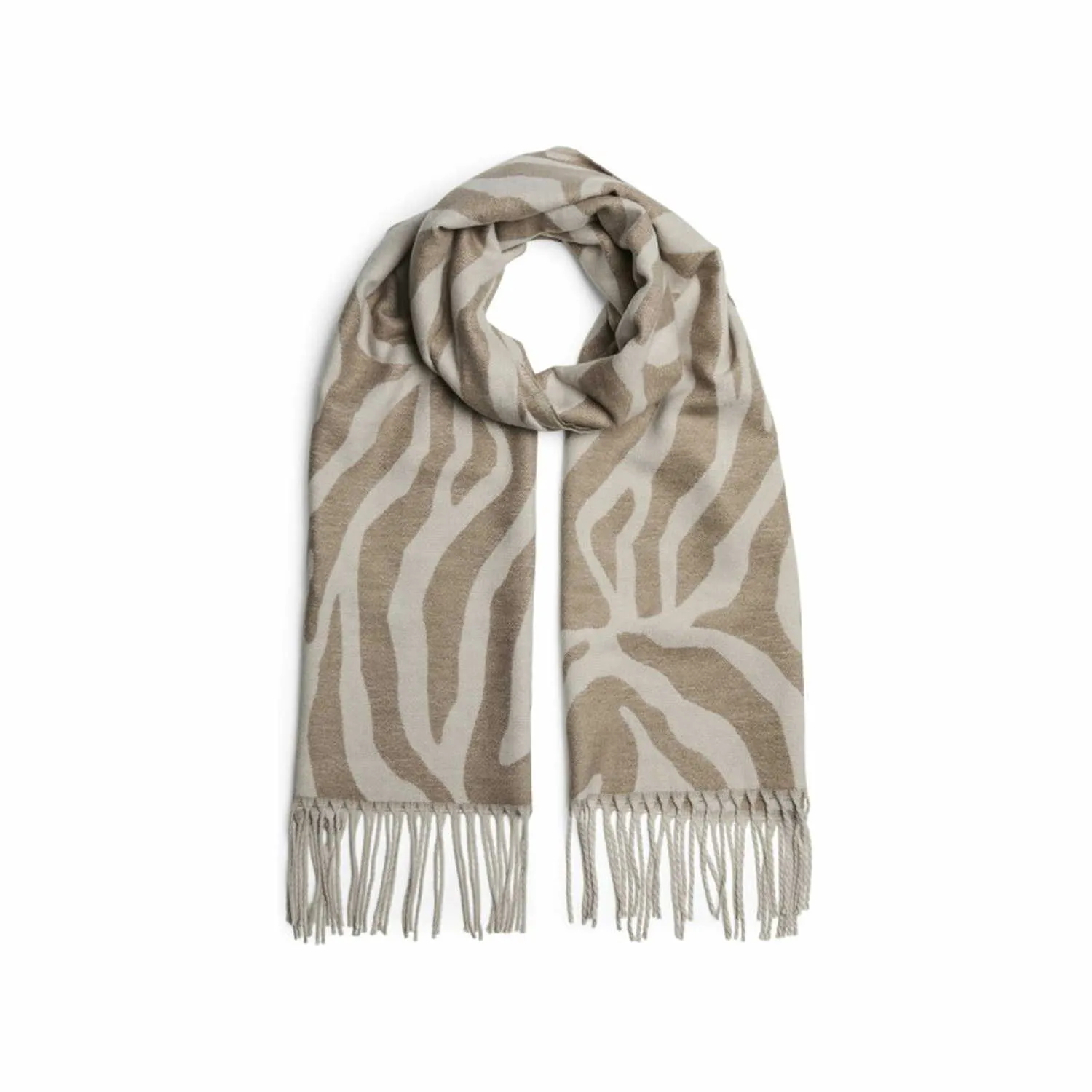 PIECES Schal Beige Textil