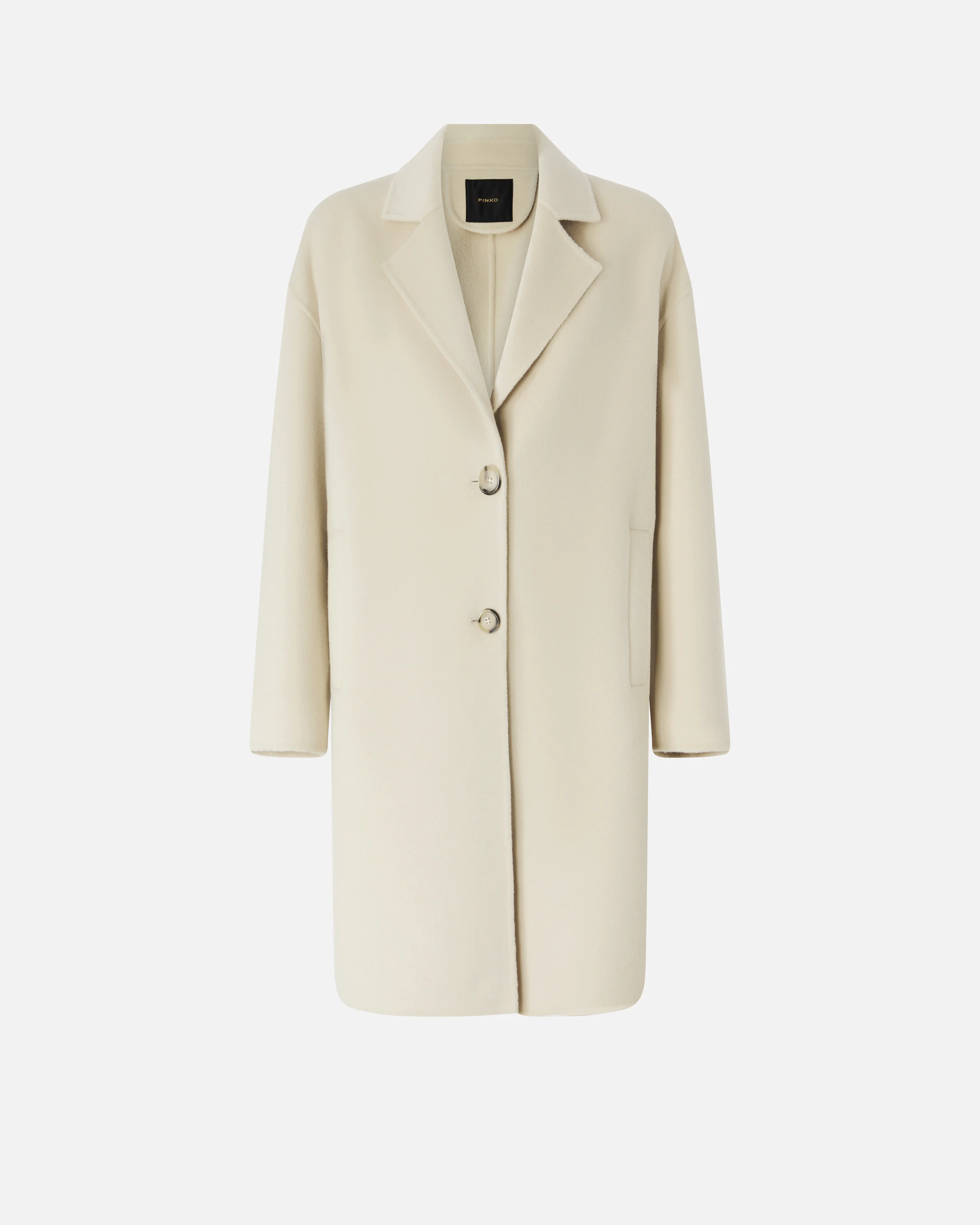 Manteau droit classique | Beige