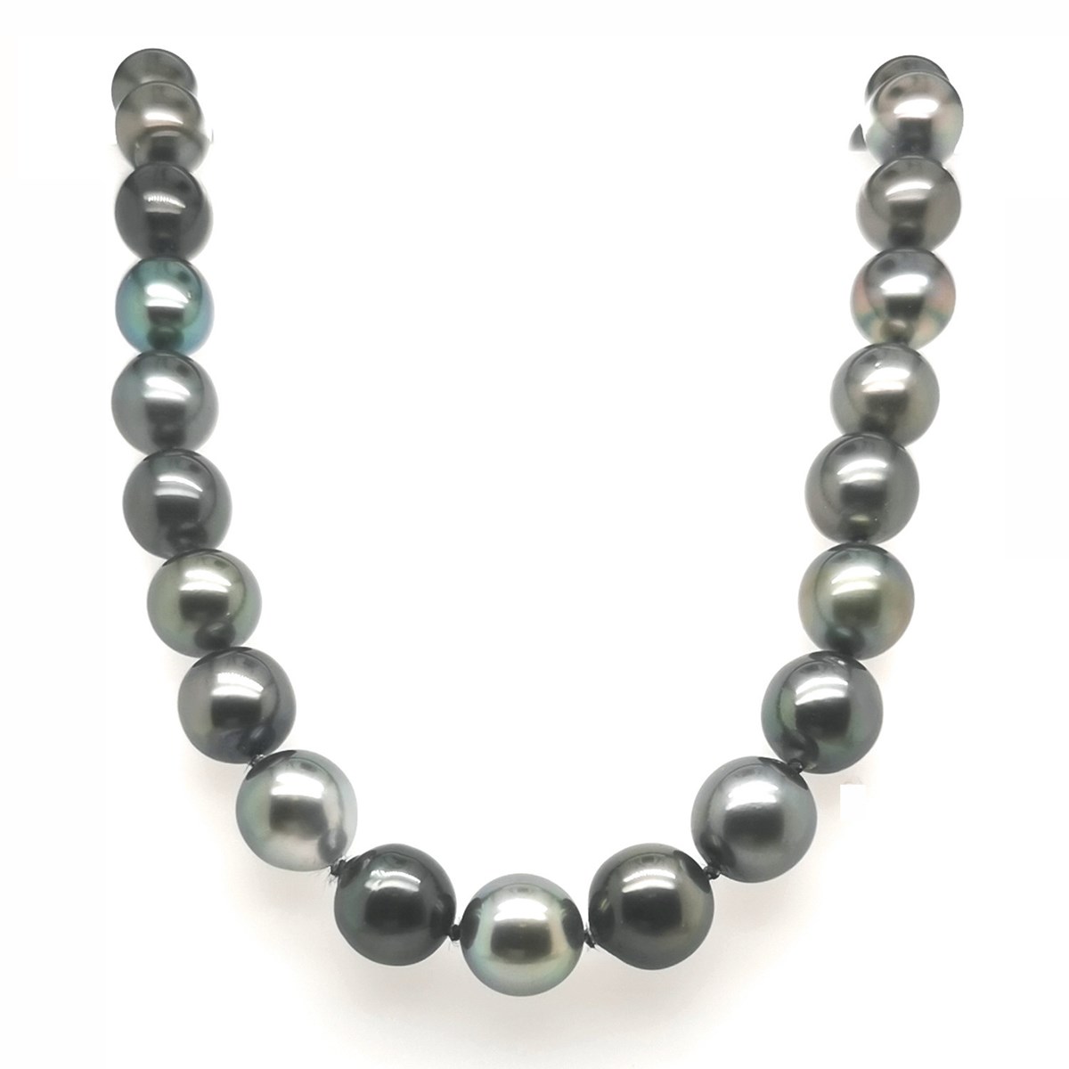 Collier perlles de Tahiti 10.5/11mm